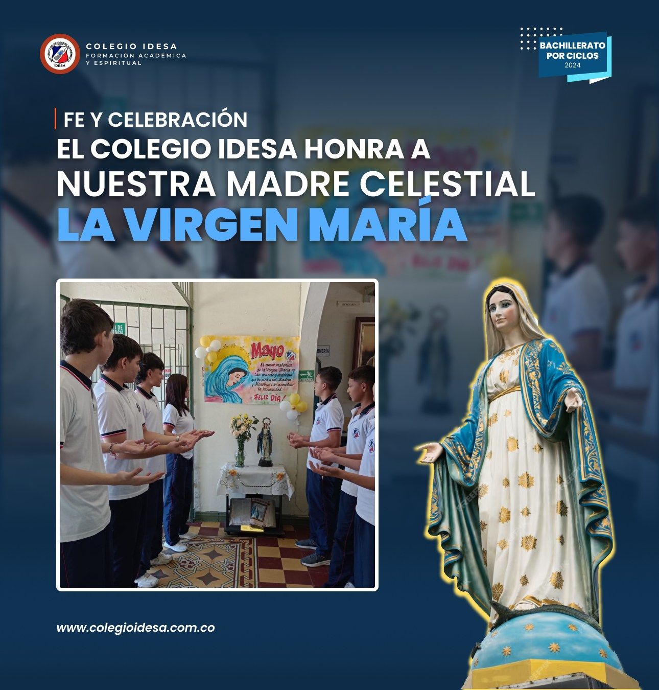 Celebración a la Virgen María 2024