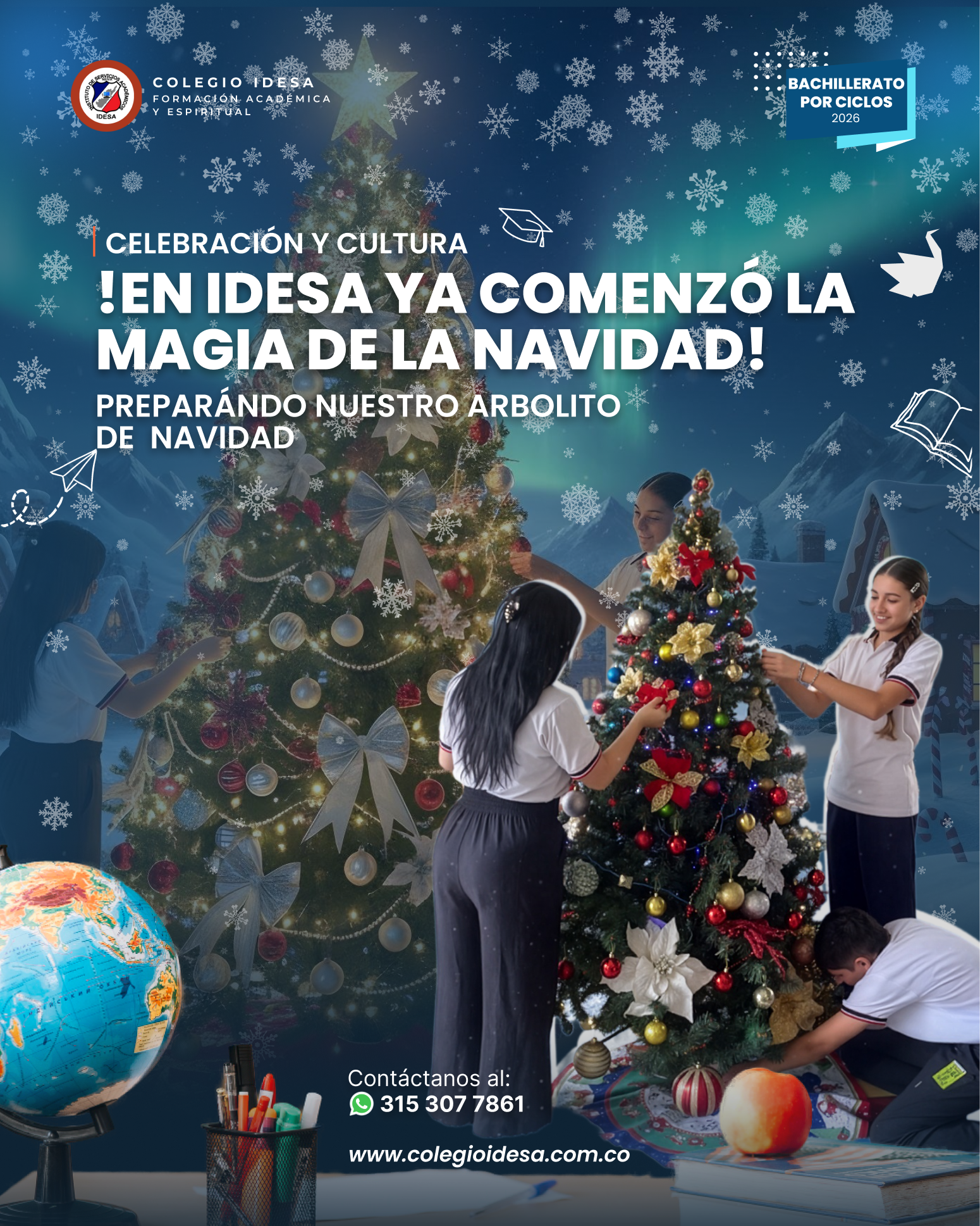 En IDESA ya comenzó la magia de la Navidad