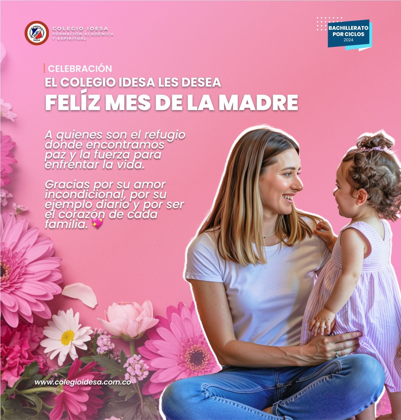 Celebración del Día de la Madre 2025 en el Colegio IDESA
