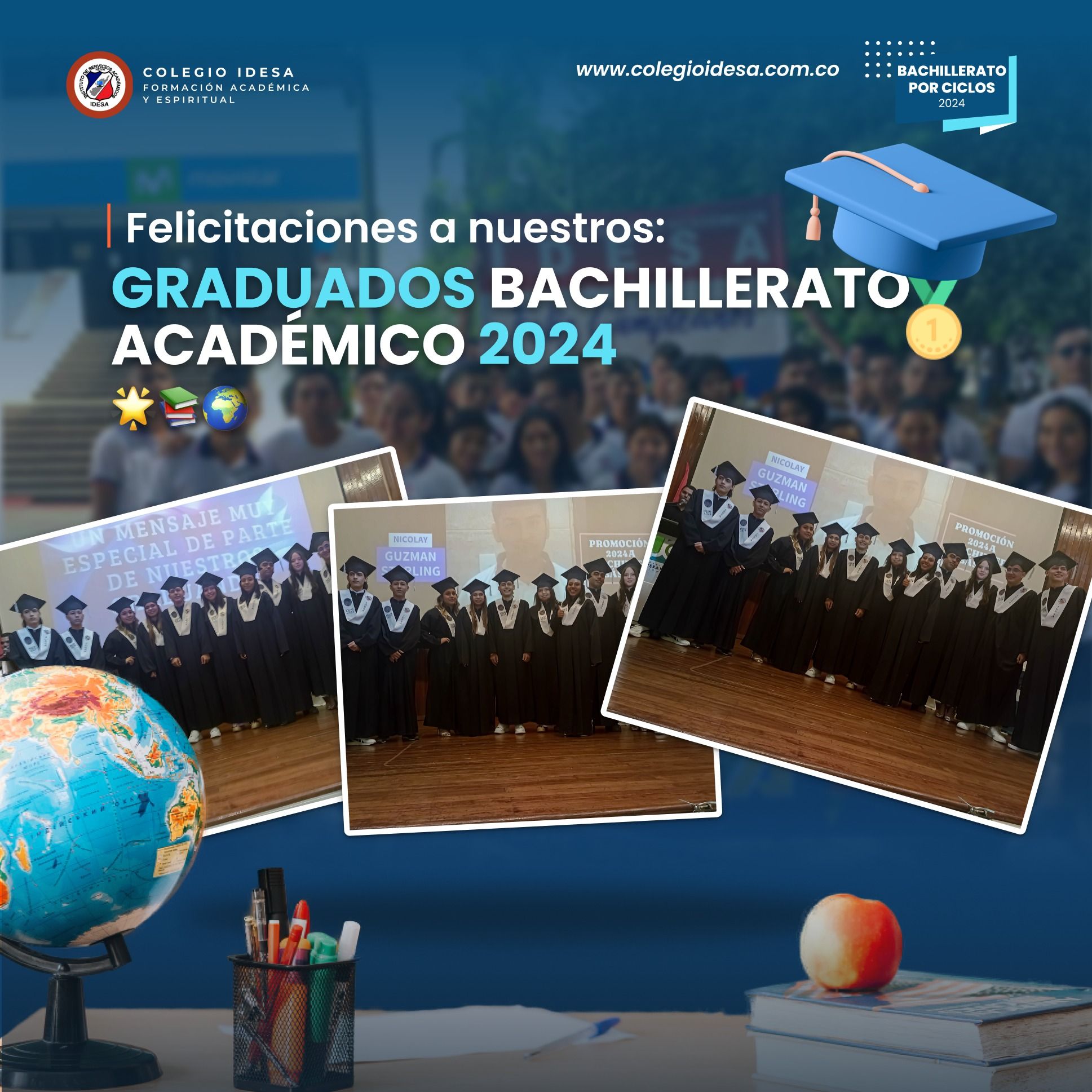 Graduados Bachillerato Académico 2024