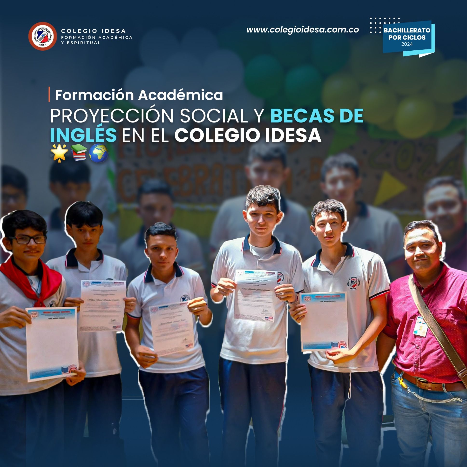 Proyección Social Becas de Inglés 2024