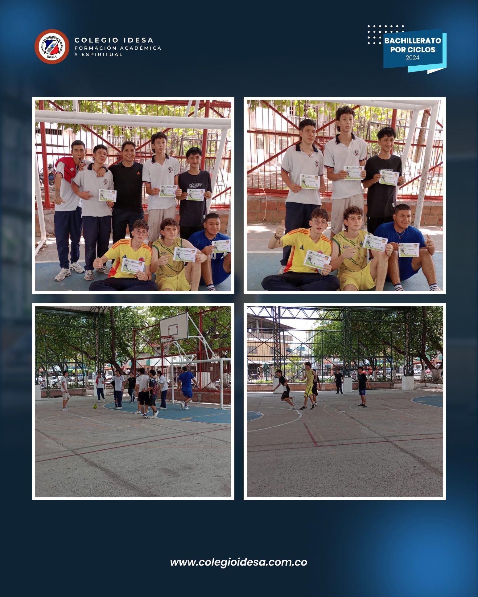 ¡Felicitaciones a nuestros alumnos Idesistas por su participación en el Campeonato de Fútbol Intersalón! - Imagen 2