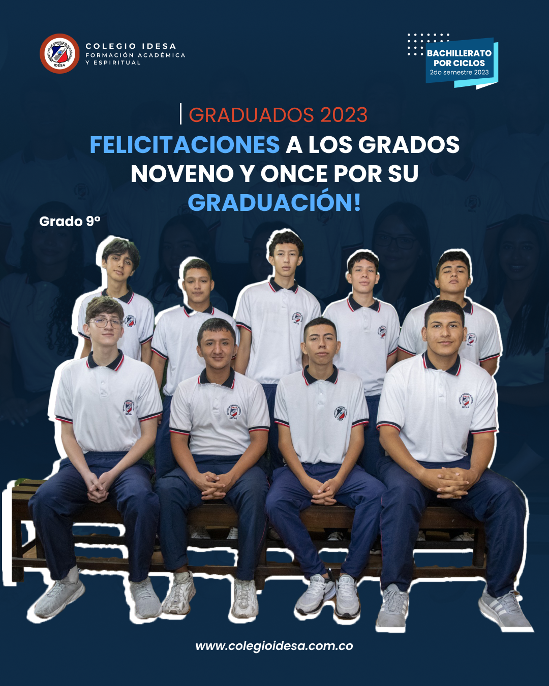 🎓 ¡Felicitaciones a los grados Noveno y Once por su graduación! 🎉 - Imagen 3